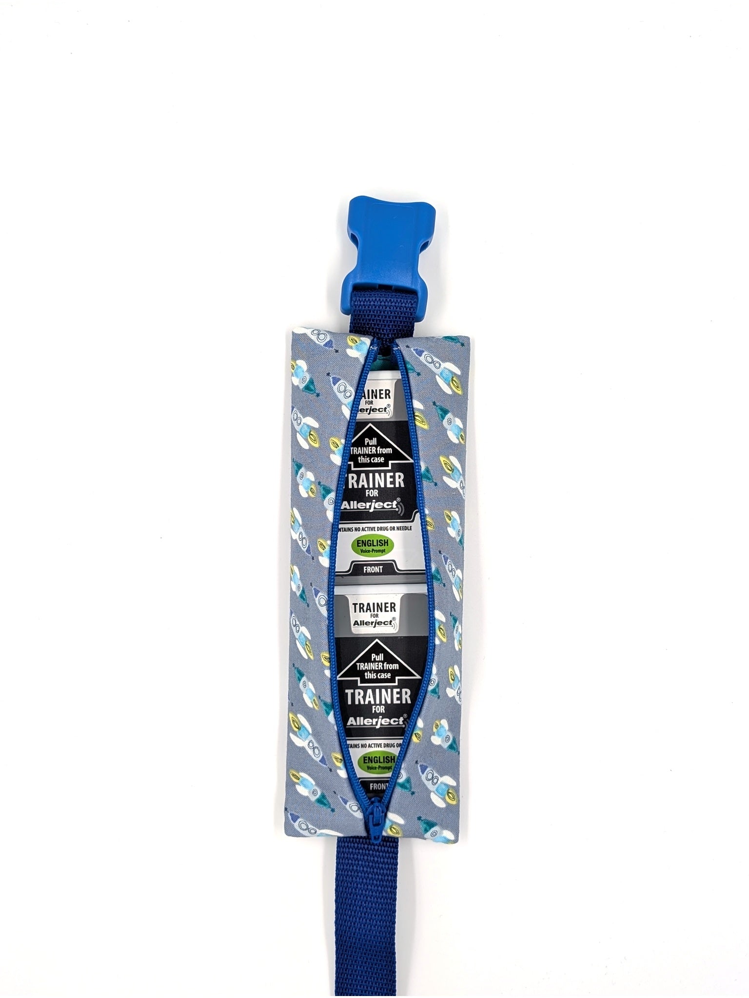 Epicute The Astronaut - Space Explorer EpiPen Pouch - 2026.04.02 Front Open Allerject
